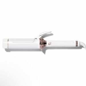 T3 BODY WAVER. White and Rose Gold Curling Iron